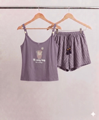Coffee & Cuddles Pajama Set