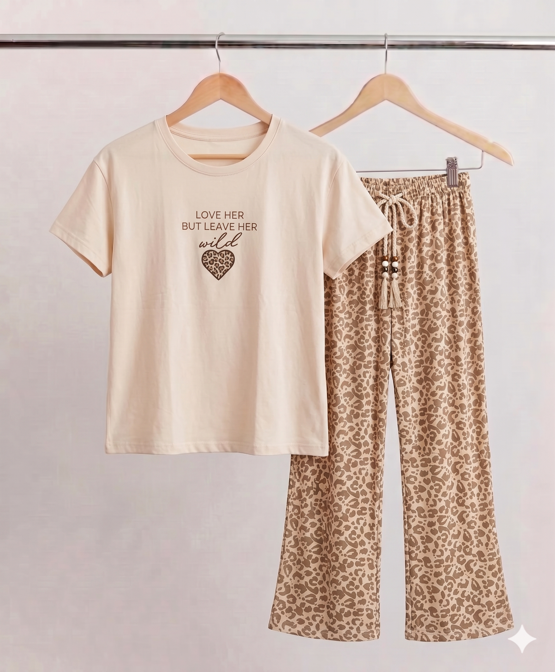 The Wild Heart Pajama Set