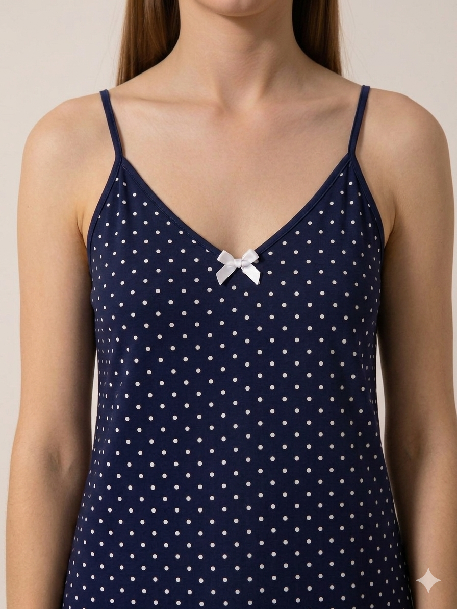 Hot Navy Cami & Pants Set